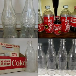 Canadian Coke bottles