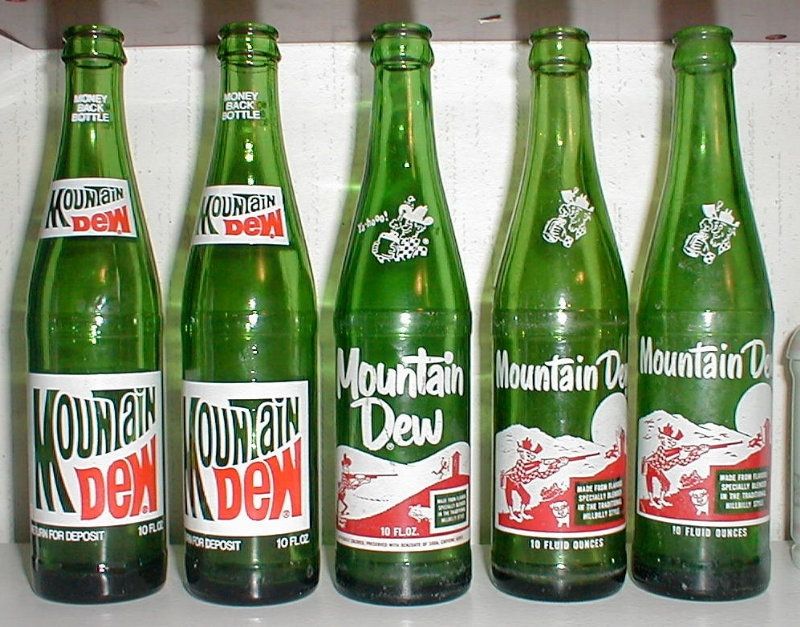 History mountain dew bottle HISTORY OF