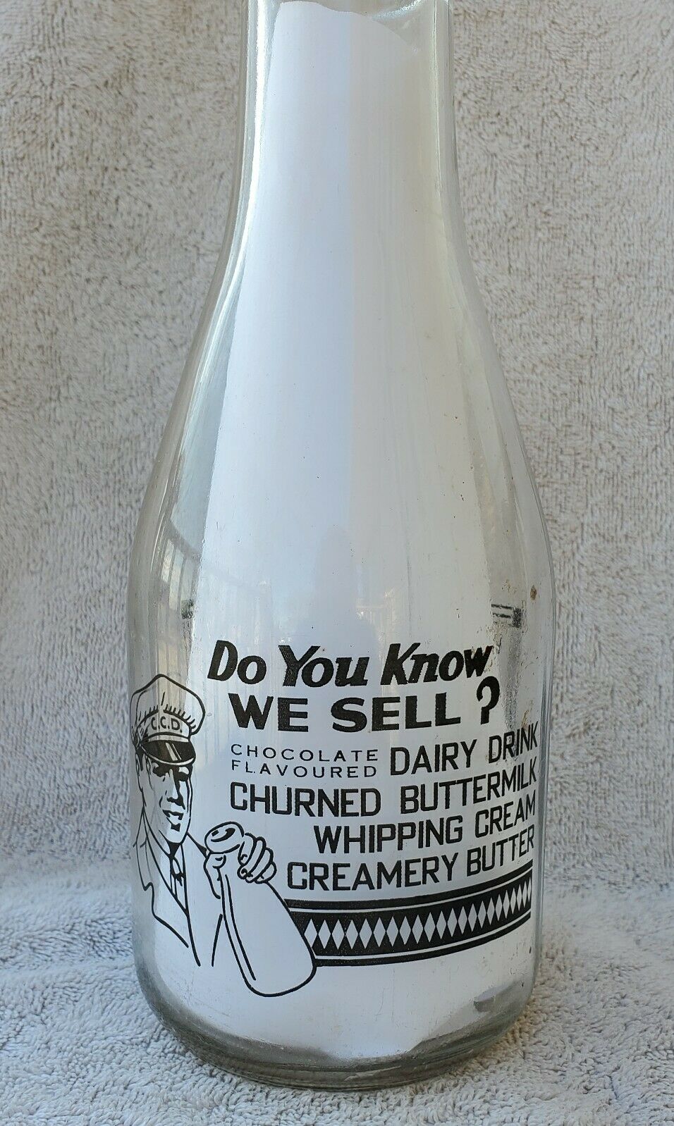 Cobourg City Dairy - acl milk jug Cobourg Ontario | Antique Bottles ...