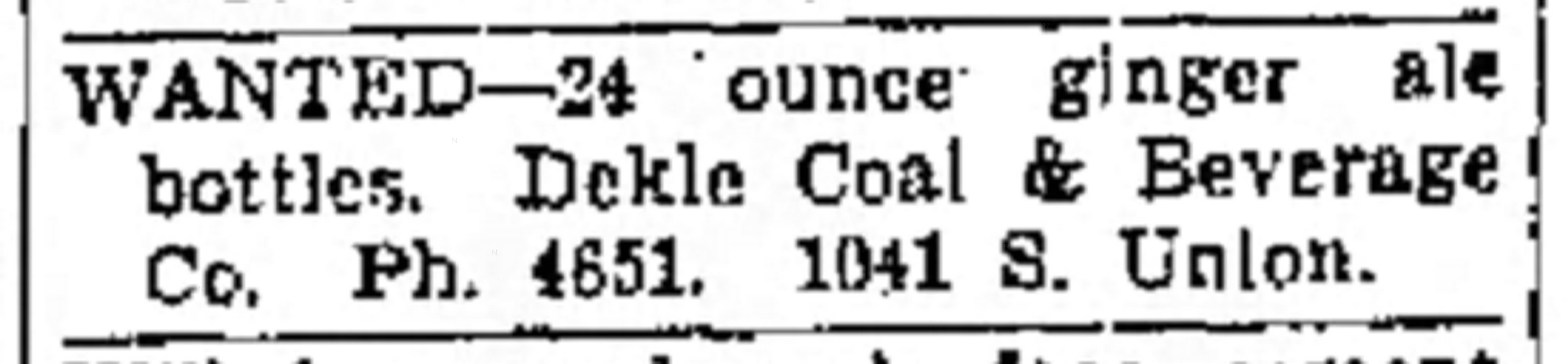 Dekle Coal & Beverage_The_Kokomo_Tribune_Indiana_Wed__Dec_1__1937.jpg