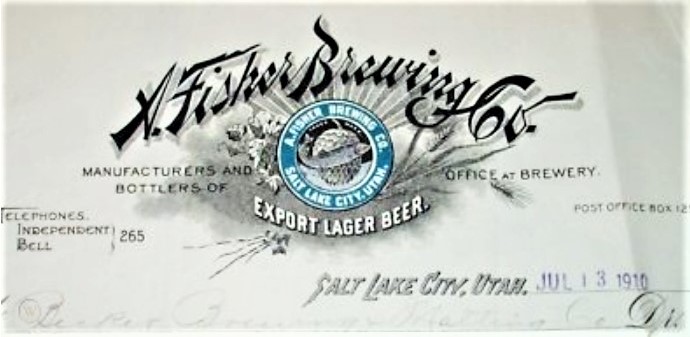 Fisher Beer 1910 Document.jpg