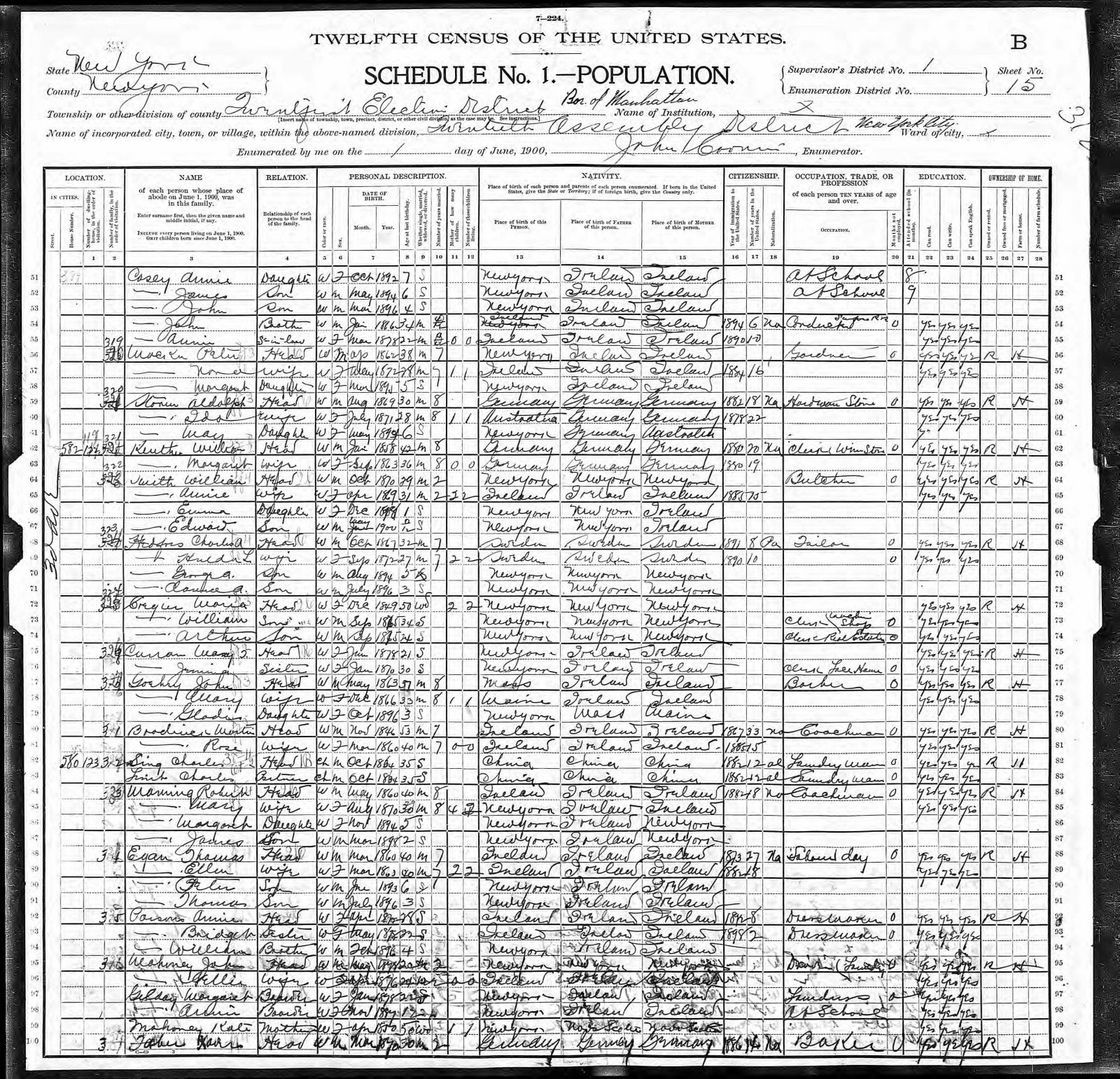Keuthen, Wm, 1900 census.jpg