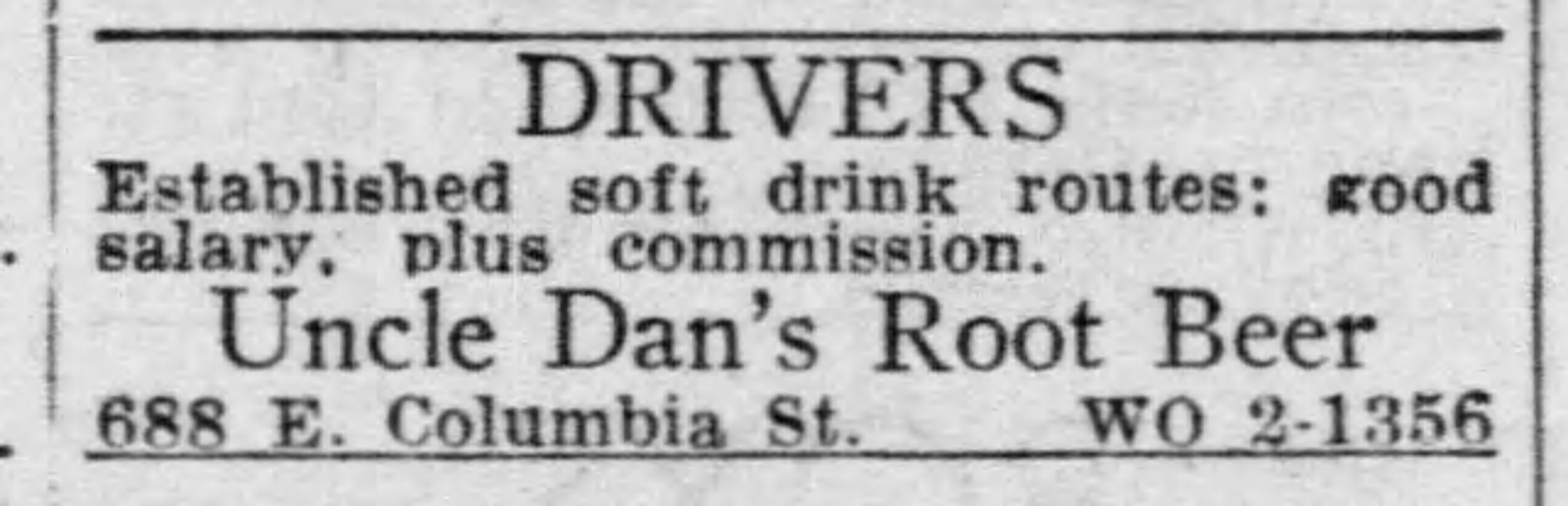 Uncle Dan's Root Beer_Detroit_Free_Press_Michigan_Mon__May_14__1951.jpg