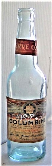 Zang's Columbine Beer Bottle Denver Colorado circa 1920.jpg