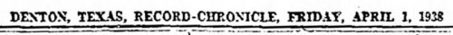 7up 1938 Denton Record Chronicle Texas April 1, 1938 Headline.jpg