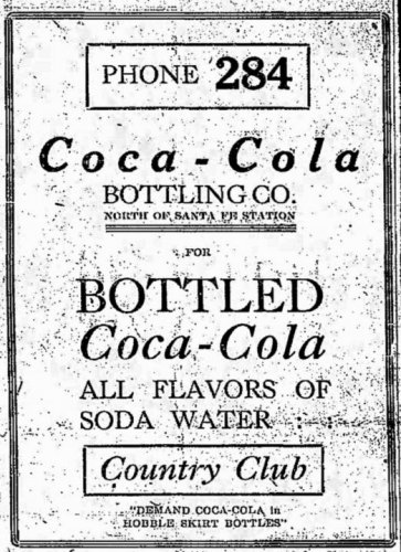 Coca Cola Hobble Skirt The Emporia Gazette Kansas April 17, 1920.jpg