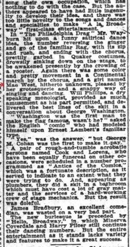 Mae West New York Times September 23, 1911.jpg