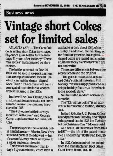 Coca Cola Hourglass Bottle 1988 Phil Mooney.jpg