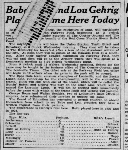 Epping Babe Ruth Courier Journal Louisville KY Oct 24, 1928.jpg