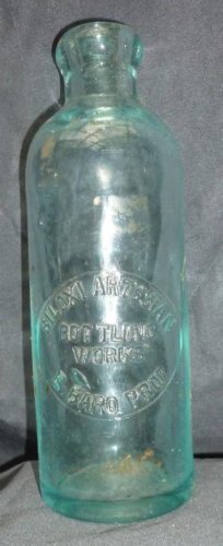 Barq Hutchinson Bottle Biloxi Artesian Bottling Works.jpg