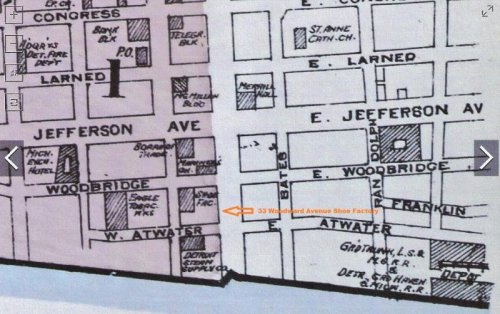 Vernor Map 1884 33 Woodward Avenue Shoe Factory (2).jpg