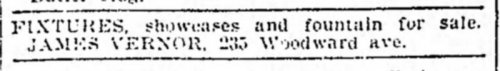 Vernor 235 Woodward For Sale Items Detroit Free Press April 5, 1896.jpg