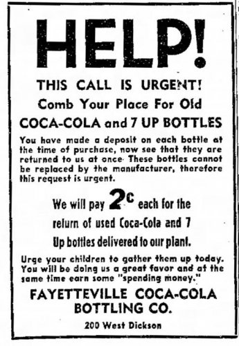 7up WWII Northwest Arkansas Times Fayetteville May 29, 1943.jpg
