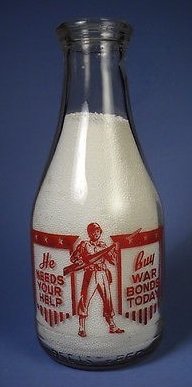WWII Milk Bottle 1942 Thatcher Glass Soldier.jpg