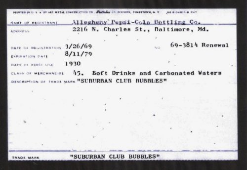 Suburban Club Bubbles Trademar Renual Firs Use 1930 (2).jpg
