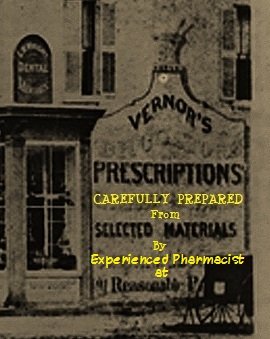 Vernor Drug Store Sign circa 1870 Carefully Prepared.jpg