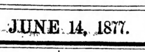 Hires Root Beer 1877 Bucks County Gazette Bristol, Pa. June 14, 1877.jpg