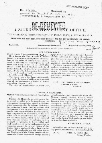 Hires 1906 Original Trademark Document Page Two (2).jpg