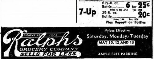 7up 1941 LA Times May 10, 1941 Ralpha Grocery.jpg