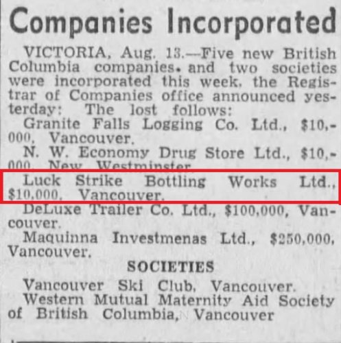 Lucky Strike Incorpation- The Vancouver Sun, 13 Aug 1937, Fri, Page 21  - Copy.jpg