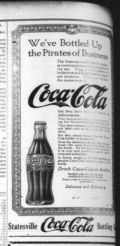 Coca Cola Earliest Hobbleskirt Ad The_Statesville_Sentine_lN.C._Mon__Aug_20__1917_ (3).jpg