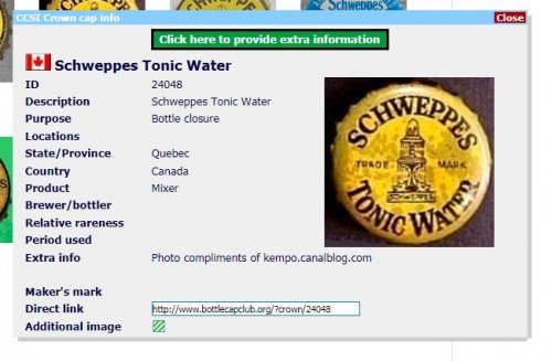 Schweppes Bottle Cap Canada (1).JPG