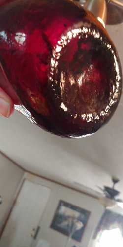 Dark Red-Brown Applied top and applied handle bottle 2.jpg