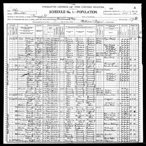 John Meinhardt, 1900 census.jpg