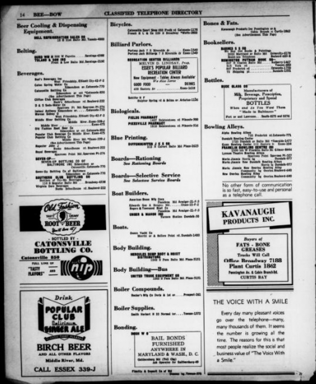 Catonsville Directory 1943 Old Fashion.png