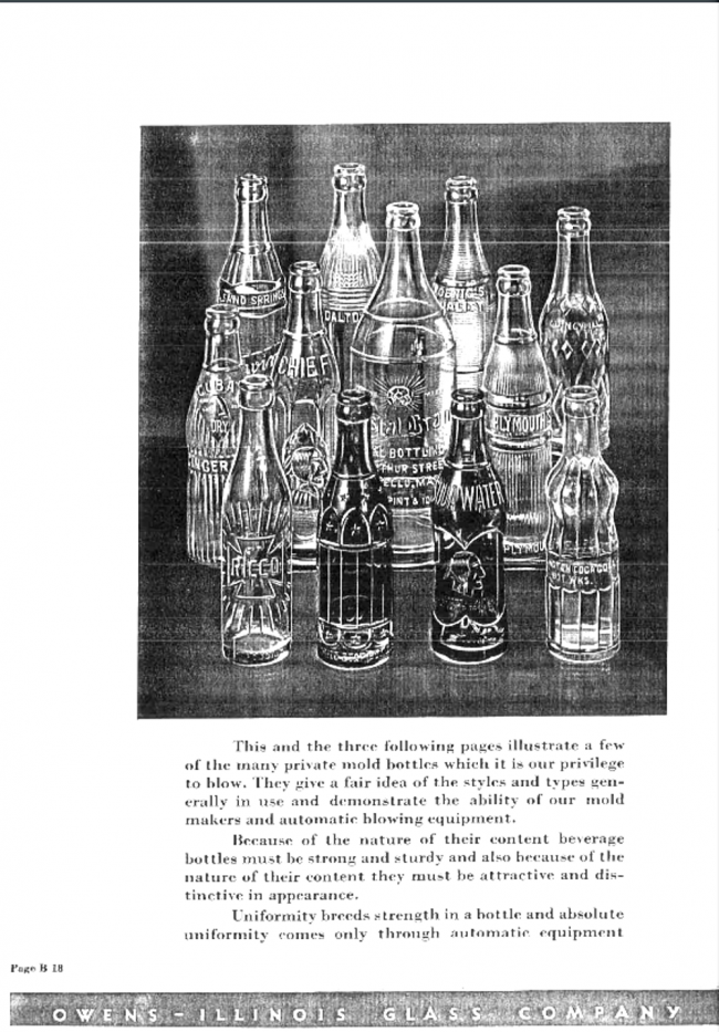 Big Chief Bottle 1933 to 1938 Owens Illinois Catalog.png