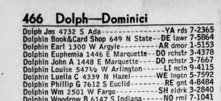 Dolph Jos 1949 Chicago Directory.png