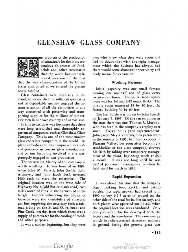 Glenshaw Glass 1945 Article.jpg