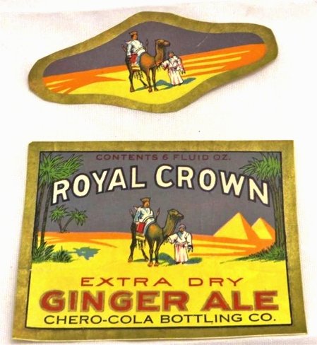 Royal Crown Ginger Ale Label Chero Cola Pre 1925.jpg