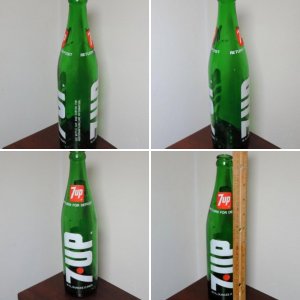 1976 7UP Soda Bottle
