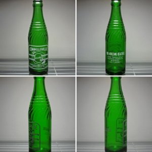 1952 Connellsville Sparkling Beverages Soda Bottle