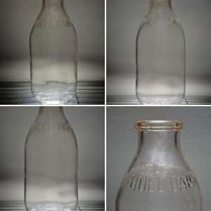 1953 Model Dairy Milk Bottle