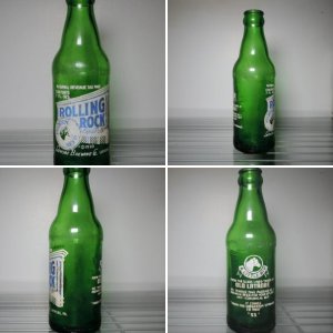 1942 Rolling Rock Beer Bottle