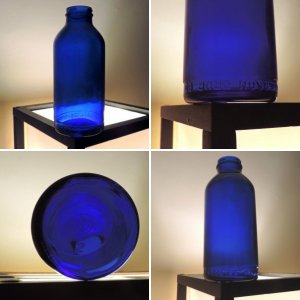 Cobalt Blue Emerson Bromo Seltzer Bottle