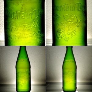 1967 Mountain Dew Soda Bottle