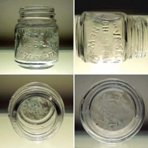 Antique Vaseline Jar