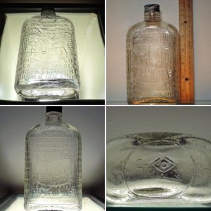 Lincoln Inn Whiskey Bottle
