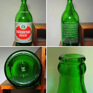 1942 Duquesne Brewing Beer Bottle