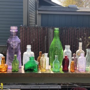 My glass bottles