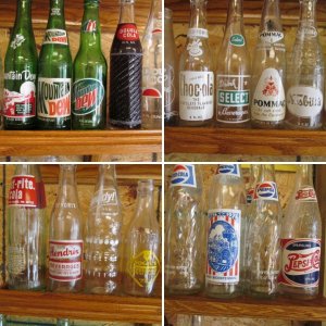 soda bottle collection