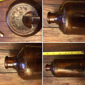 Unique Bottle with bottle opener made into the bottom