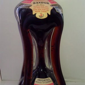 bandor hourglass wine bottle