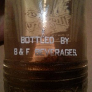 Bottled by B&F Beverages