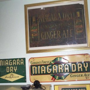 Various Niagara Dry signs