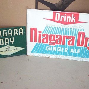 Various Niagara Dry signs