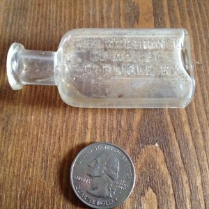 Small Trueman & Howell Druggist bottle Carlisle KY